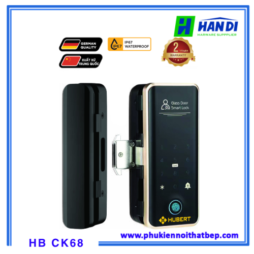Khóa Cửa Kính HUBERT HB CK68