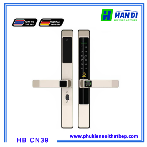Khóa cửa nhôm điện tử Hubert HB CN39