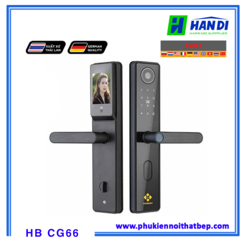 Khóa cửa vân tay Hubert HB CG66