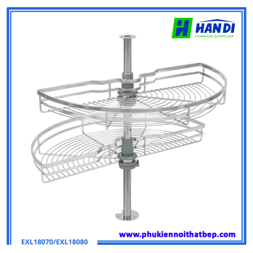 Mâm Xoay Nan Dẹt 180° Eurogold  EXL18070, EXL18080