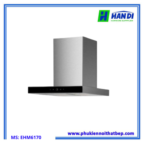 Máy hút mùi chữ T mặt kính đen EHM6170 - Eurogold