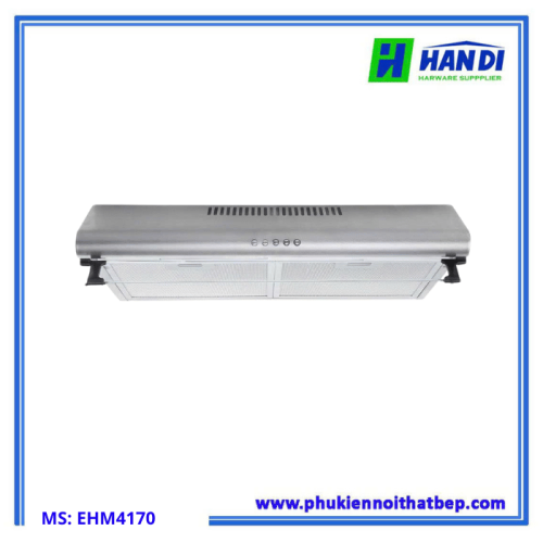 Máy hút mùi mặt inox lưới bọc nhôm EHM4170-Eurogold