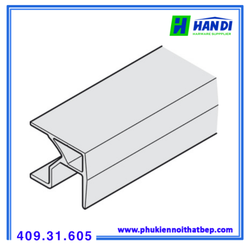 Ray trượt cho cửa xếp trượt F-Fo61 Hafele 409.31.605