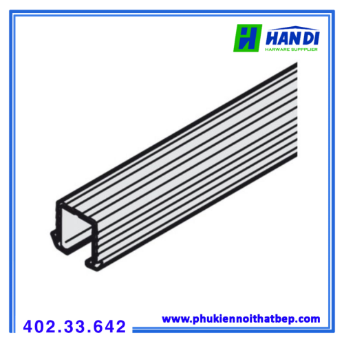 Ray trượt Slido F-Li21 2500mm Hafele 402.33.642