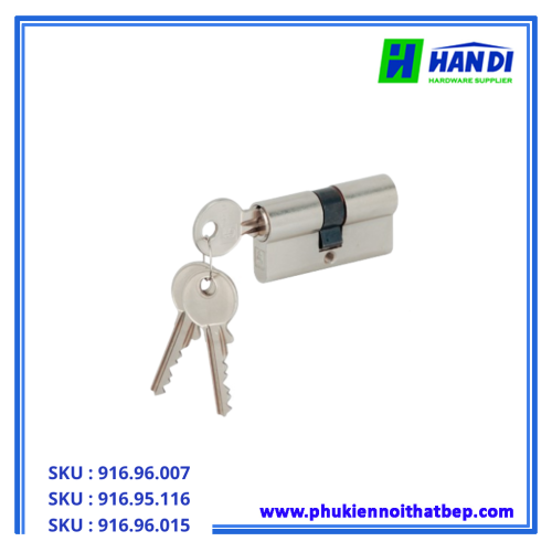 Ruột khóa hai đầu chìa HAFELE 916.96.007