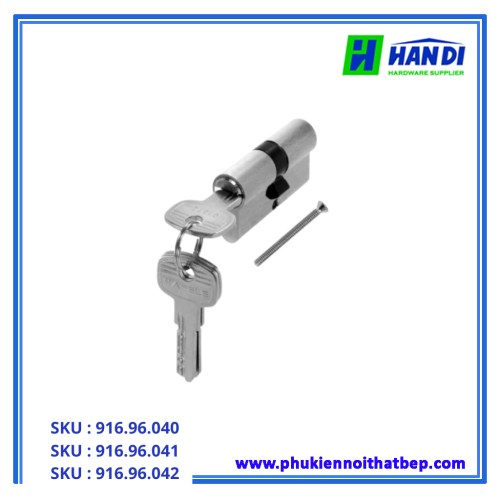 Ruột khóa hai đầu chìa HAFELE 916.96.040