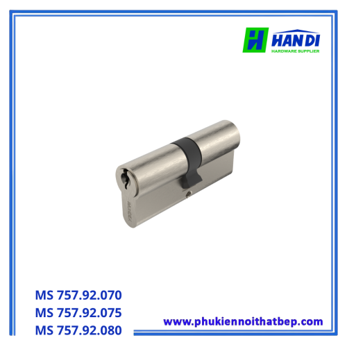 Ruột khóa IMUNDEX 757.92.080 2 đầu chìa