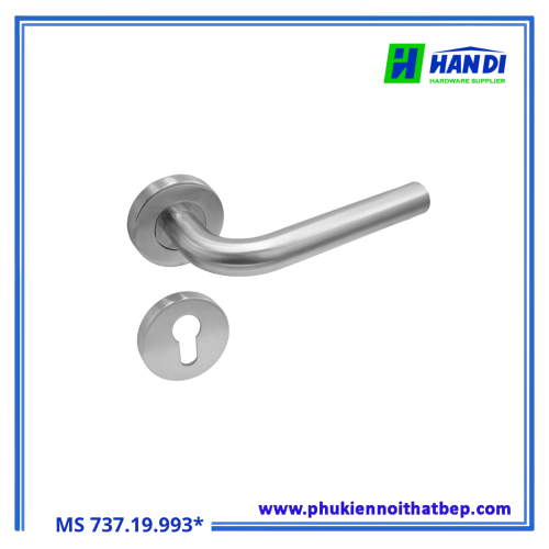 Tay nắm gạt IMUNDEX 737.19.993* Inox 304 hiện đại