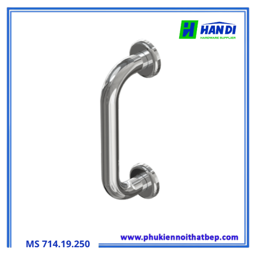 Tay nắm kéo cửa IMUNDEX 714.19.250, Inox 304 cao cấp