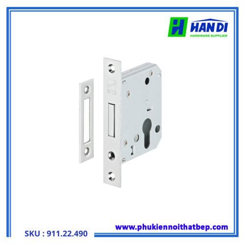 Thân khóa chốt chết HAFELE 911.22.490