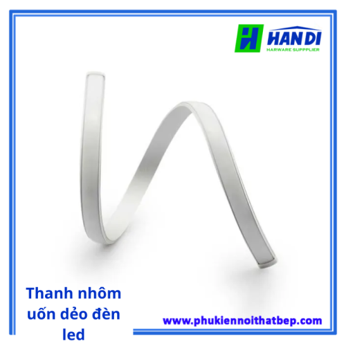 Thanh nhôm uốn dẻo đèn led