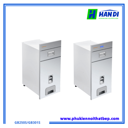 Thùng gạo gương nút nhấn Eurogold GB250S,GB301S