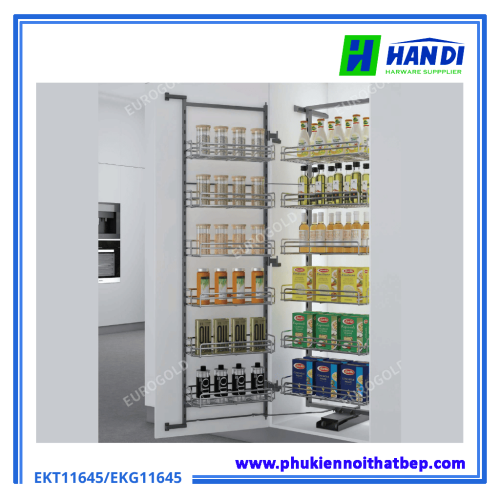 Tủ kho nan tròn 6 tầng cánh mở Eurogold EKT11645