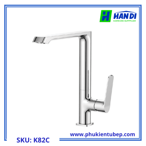 Vòi rửa chén nóng lạnh đồng thau MALLOCA K82C