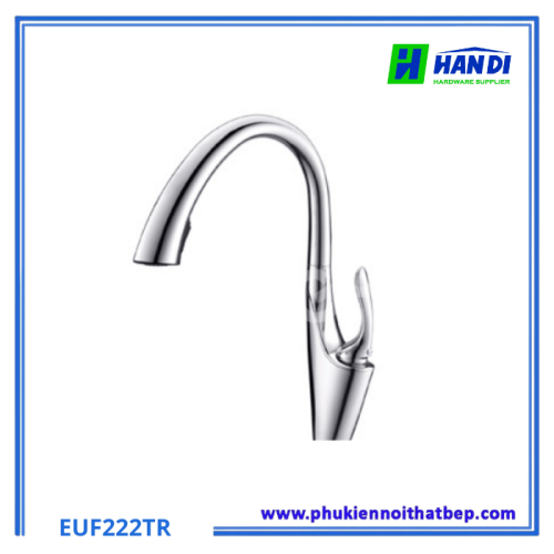 Vòi rửa bát dây rút nóng lạnh Eurogold EUF222TR