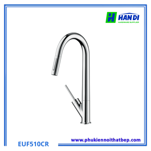 Vòi rửa bát dây rút Eurogold EUF510CR