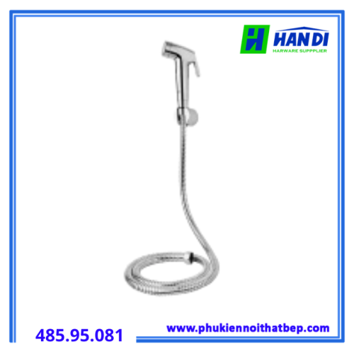 Vòi xịt vệ sinh bằng nhựa, màu chrome Hafele 485.95.081